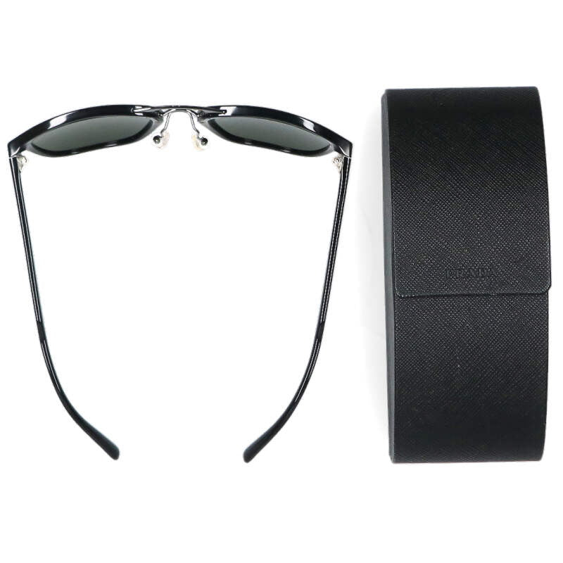 PRADA Wellington Sunglasses Black Size ONE SIZE
