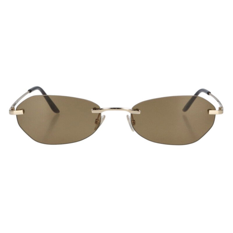 OUR LEGACY ADORABLE Rimless Sunglasses Gold Size ONE SIZE