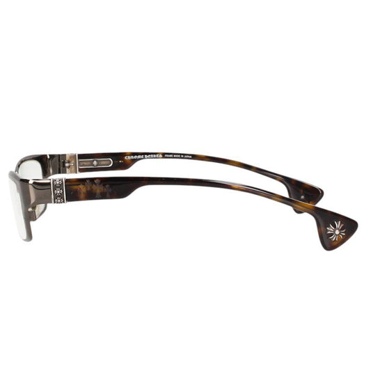 Chrome Hearts DIXON YU-A CH Sunglass Silver x Brown Size 56