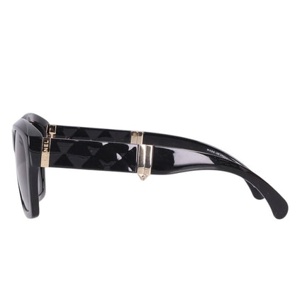 CHANEL Foldable Matelasse Sunglasses Size ONE SIZE