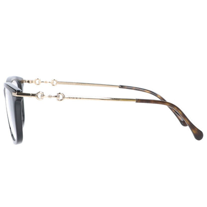 GUCCI GG0920O Side Horsebit Glasses Black/Gold Size ONE SIZE