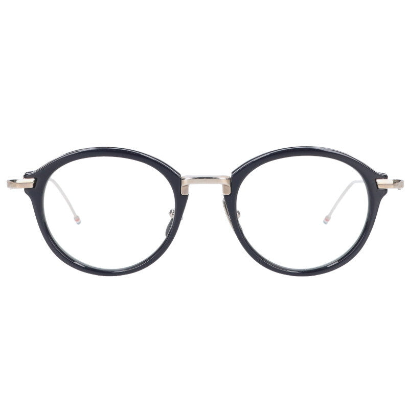 THOM BROWNE Boston Frame Glasses Navy/Silver Size ONE SIZE