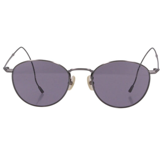 999.9 F-08S Silver Boston Shape Sunglasses Size ONE SIZE