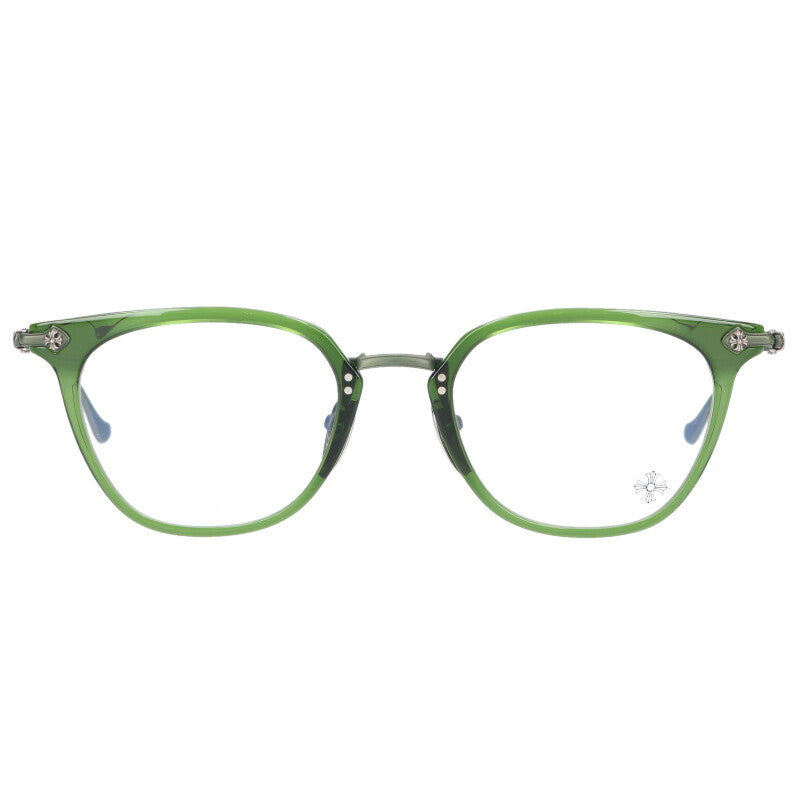 Chrome Hearts Green Silver Side Cross Motif Size ONE SIZE