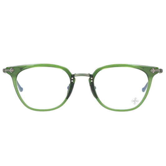 Chrome Hearts Green Silver Side Cross Motif Size ONE SIZE
