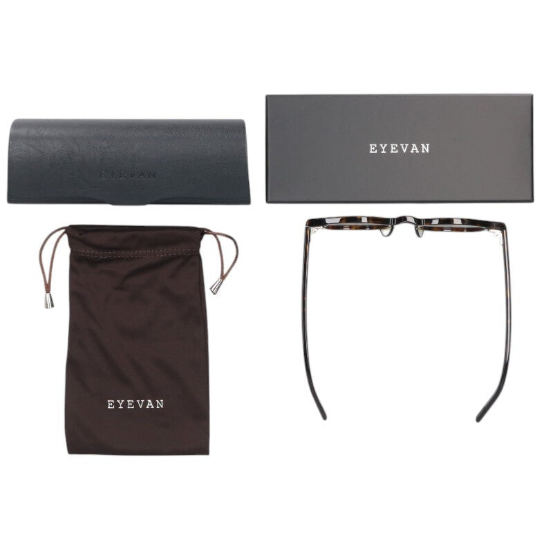 EYEVAN7285 Brown Sadler Narrow Glasses Size ONE SIZE