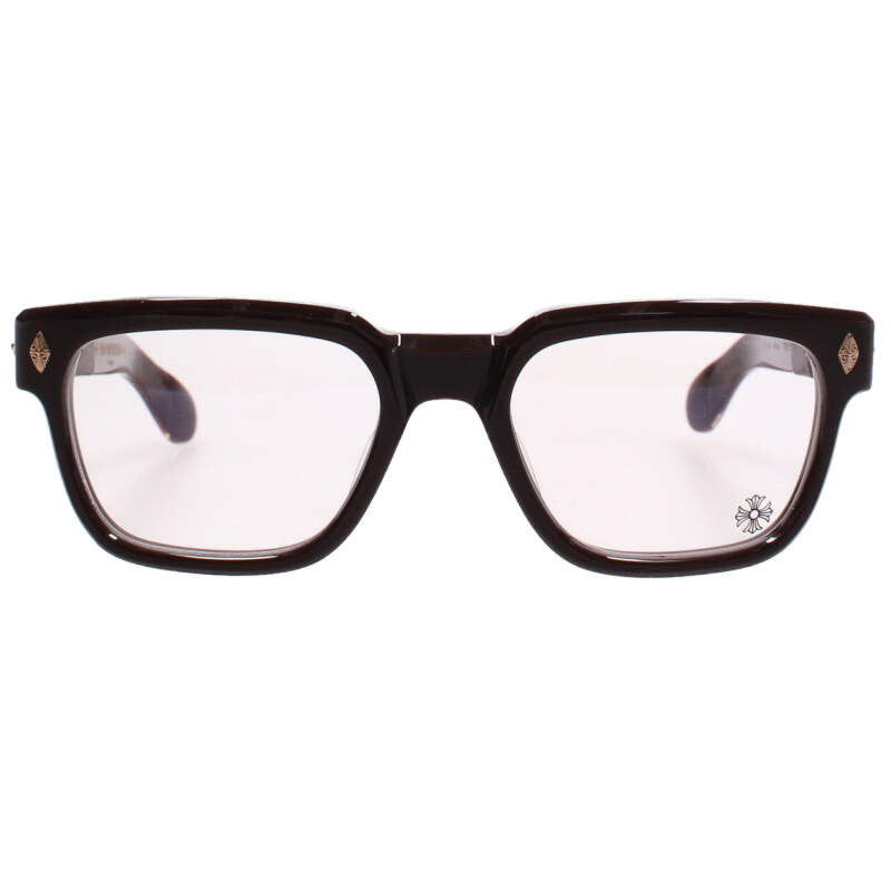 Chrome Hearts Brown Gold Cross Wellington Size ONE SIZE