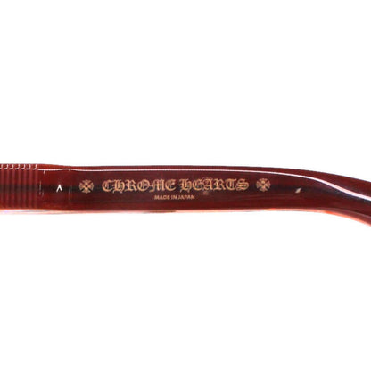 Chrome Hearts Brown Gold Cross Wellington Size ONE SIZE