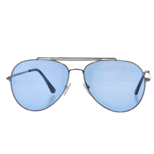 TOMFORD Silver Indiana Two-Bridge Teardrop Size ONE SIZE
