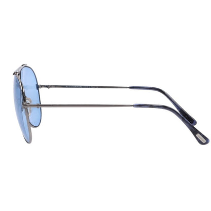 TOMFORD Silver Indiana Two-Bridge Teardrop Size ONE SIZE