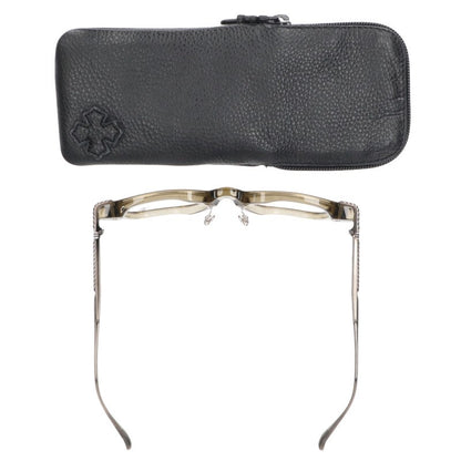 Chrome Hearts Flare Knee Glasses Olive Green Size ONE SIZE