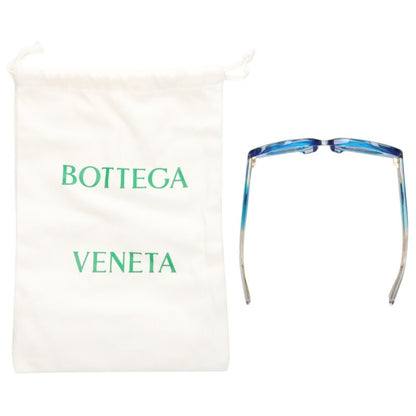 BOTTEGA VENETA BV1168S Blue/Clear Oval Size ONE SIZE