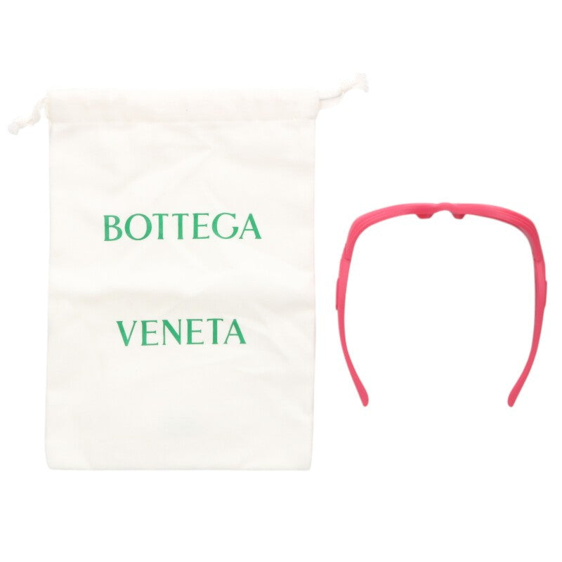 BOTTEGA VENETA BV1162S Pink Rubber Frame Size ONE SIZE