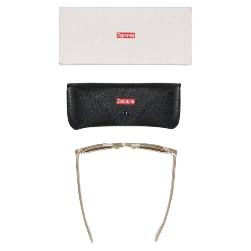 SUPREME 15SS Cat Frame Sunglasses Beige Size ONE SIZE