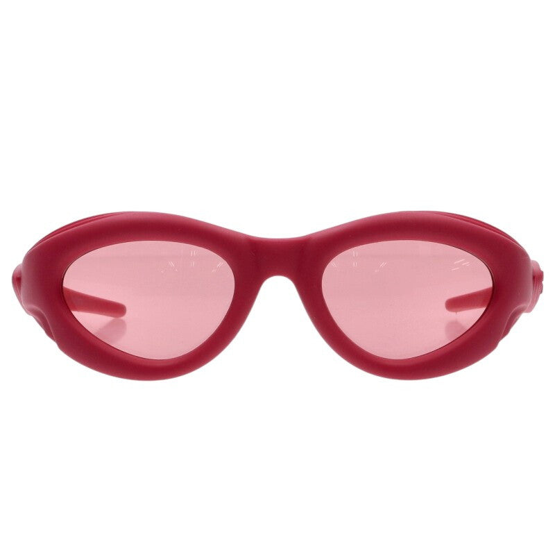 BOTTEGA VENETA BV1162S Pink Rubber Sunglasses Size ONE SIZE