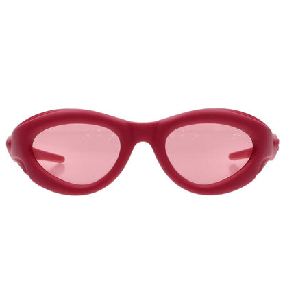 BOTTEGA VENETA BV1162S Pink Rubber Sunglasses Size ONE SIZE