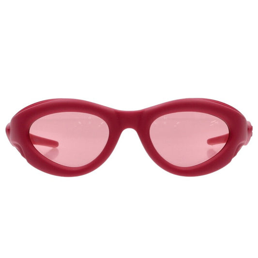 BOTTEGA VENETA BV1162S Pink Rubber Sunglasses Size ONE SIZE