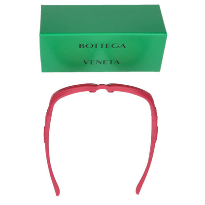 BOTTEGA VENETA BV1162S Pink Rubber Sunglasses Size ONE SIZE