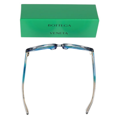 BOTTEGA VENETA BV1168S Blue/Clear Oval Size ONE SIZE Multi