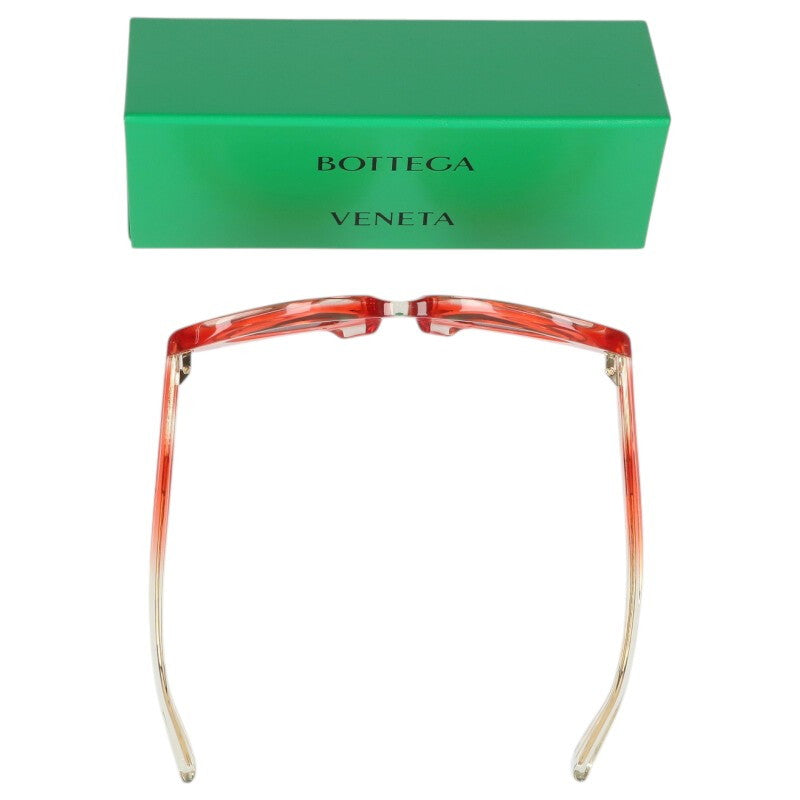 BOTTEGA VENETA BV1168S Red/Clear Oval Size ONE SIZE