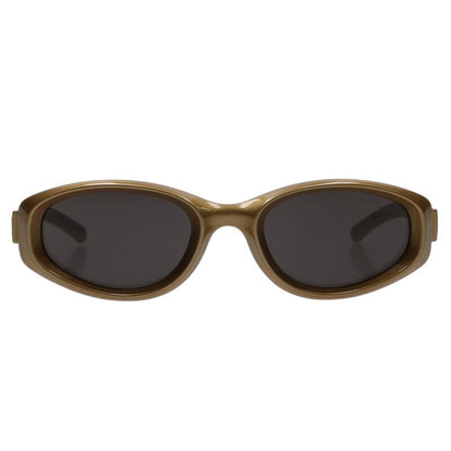 BOTTEGA VENETA BV1210S Gold-Tone Oval Size ONE SIZE