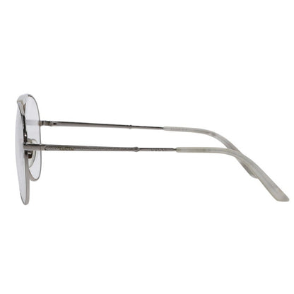 GUCCI Silver White Teardrop Sunglasses Size ONE SIZE
