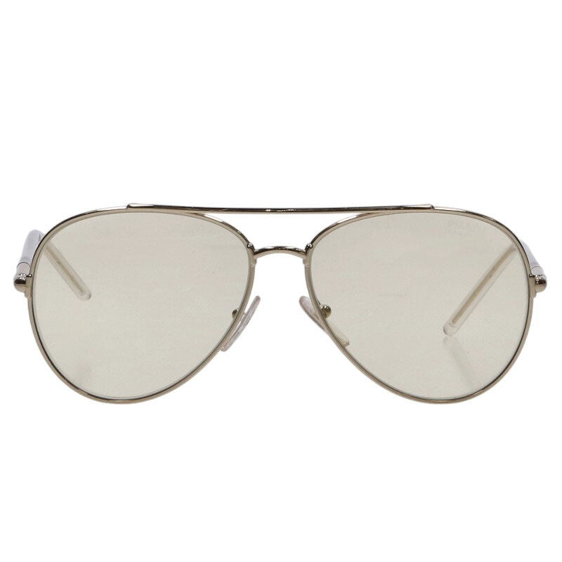PRADA Gold Yellow Teardrop Sunglasses Size ONE SIZE