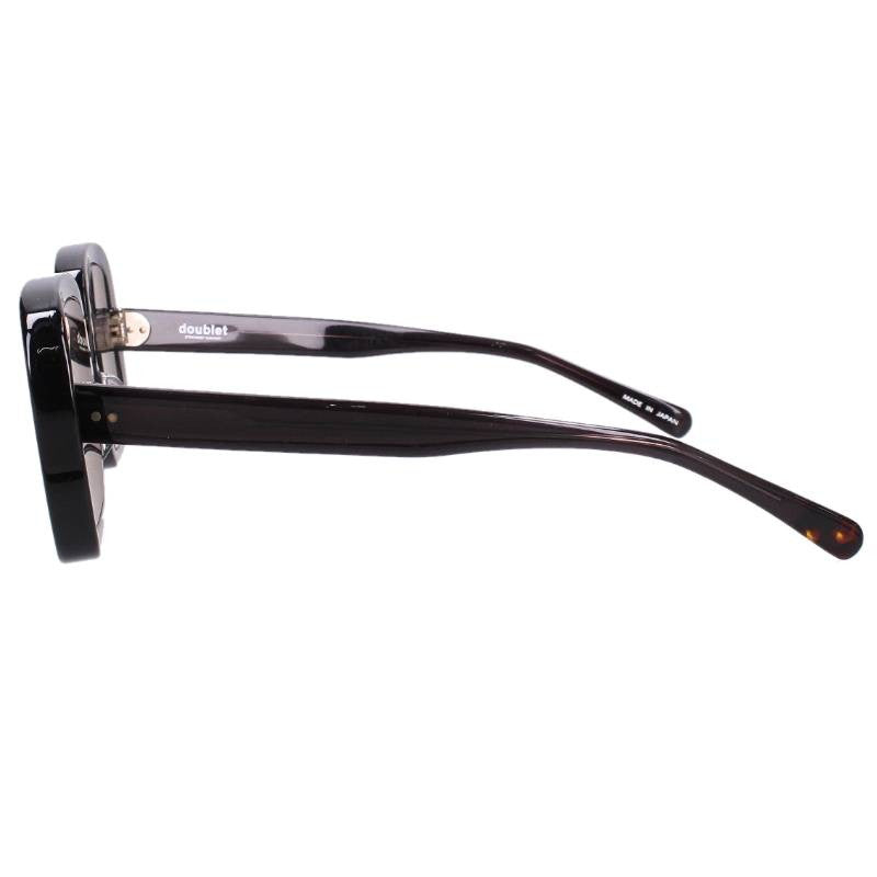 doublet DB001 Black Square Frame Sunglasses Size ONE SIZE