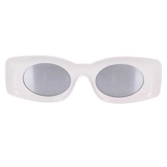 LOEWE LW40033I White Tinted Lens Sunglasses Size ONE SIZE