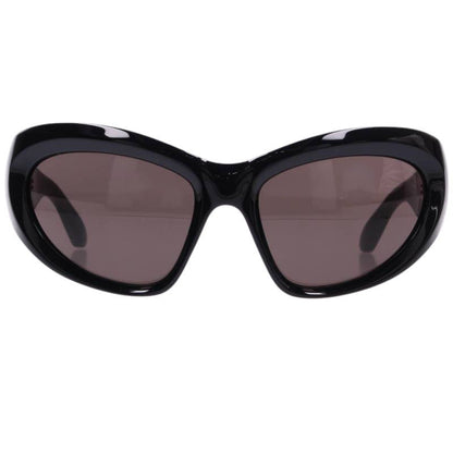 BALENCIAGA Wrap D-Frame Black Sunglasses Size 64