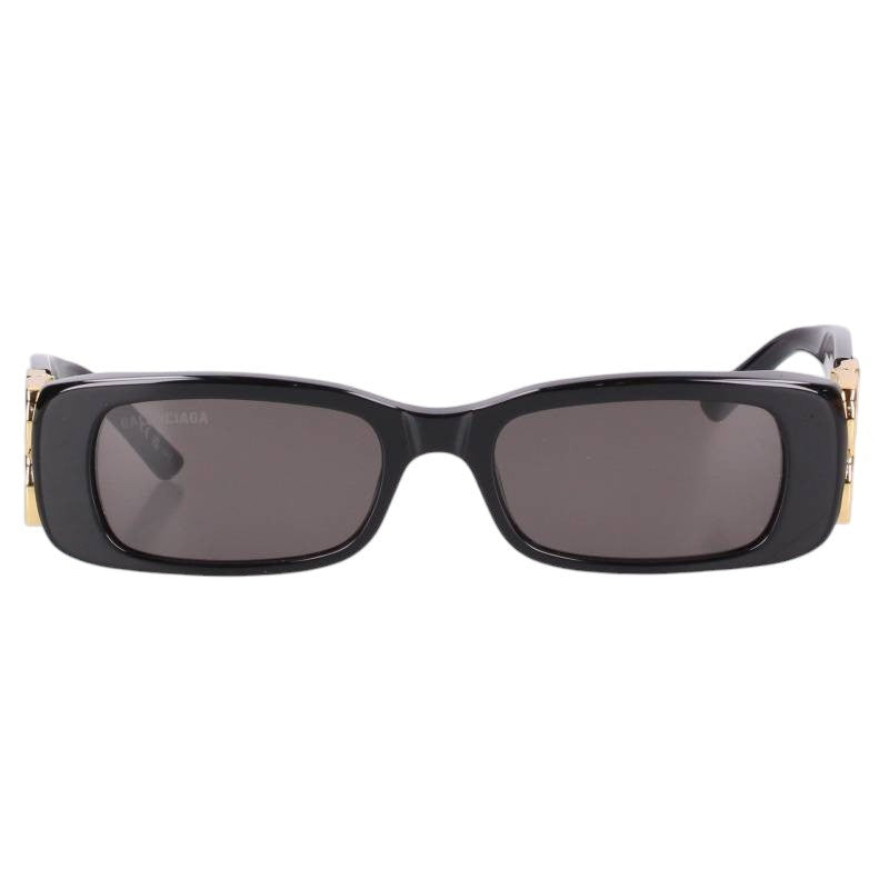 BALENCIAGA BB0096S BB Logo Rectangle Sunglasses Size 51