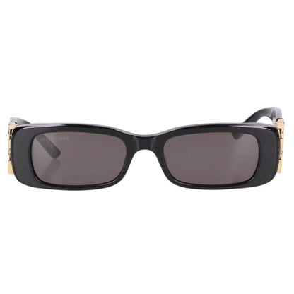 BALENCIAGA BB0096S BB Logo Rectangle Sunglasses Size 51