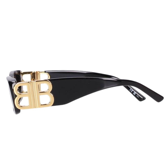 BALENCIAGA BB0096S BB Logo Rectangle Sunglasses Size 51