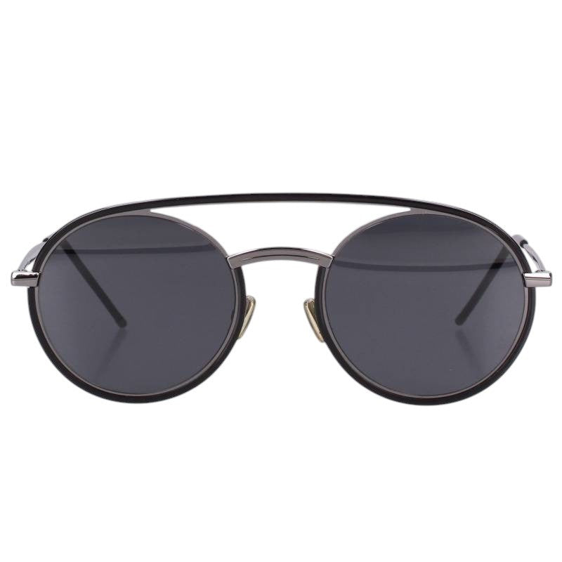 Dior HOMME V812K Black Double Bridge Round Size ONE SIZE
