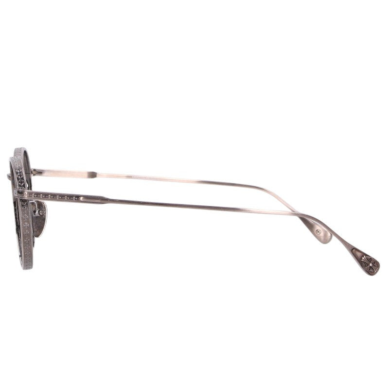 Chrome Hearts Boston Frame Glasses Silver Size ONE SIZE