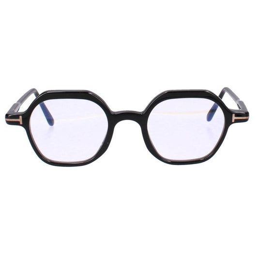 TOMFORD Black Hexagon Shape Glasses Size ONE SIZE