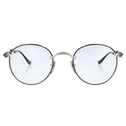 Chrome Hearts Floral Cross Temple Round Frame Size ONE SIZE