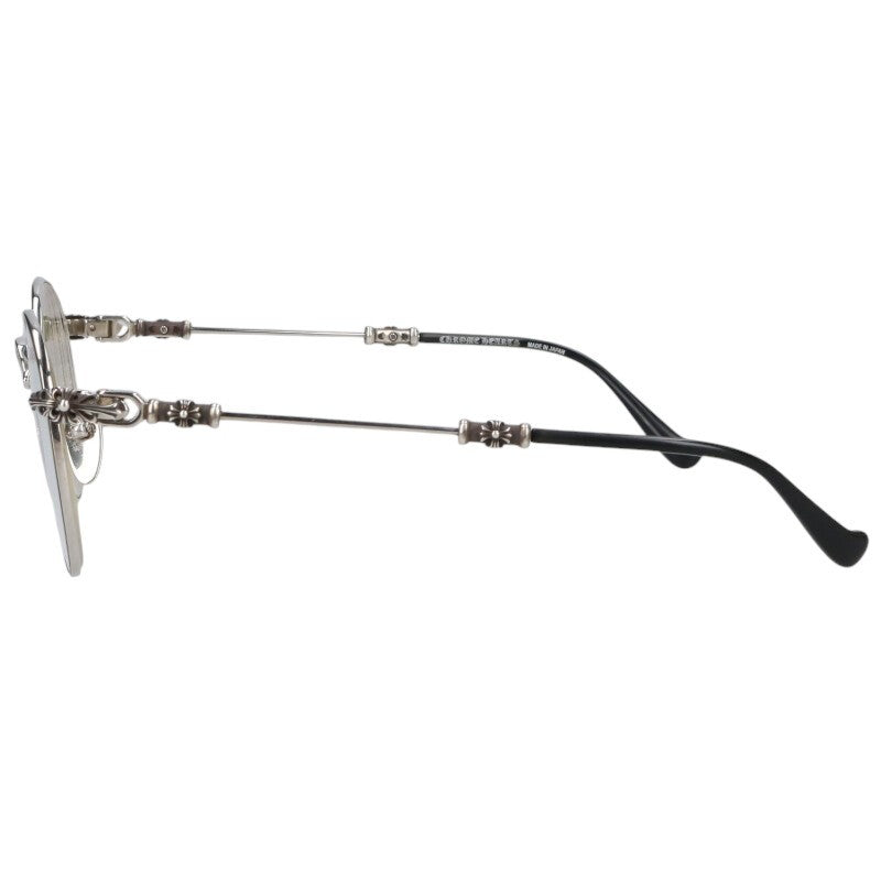 Chrome Hearts Floral Cross Temple Round Frame Size ONE SIZE