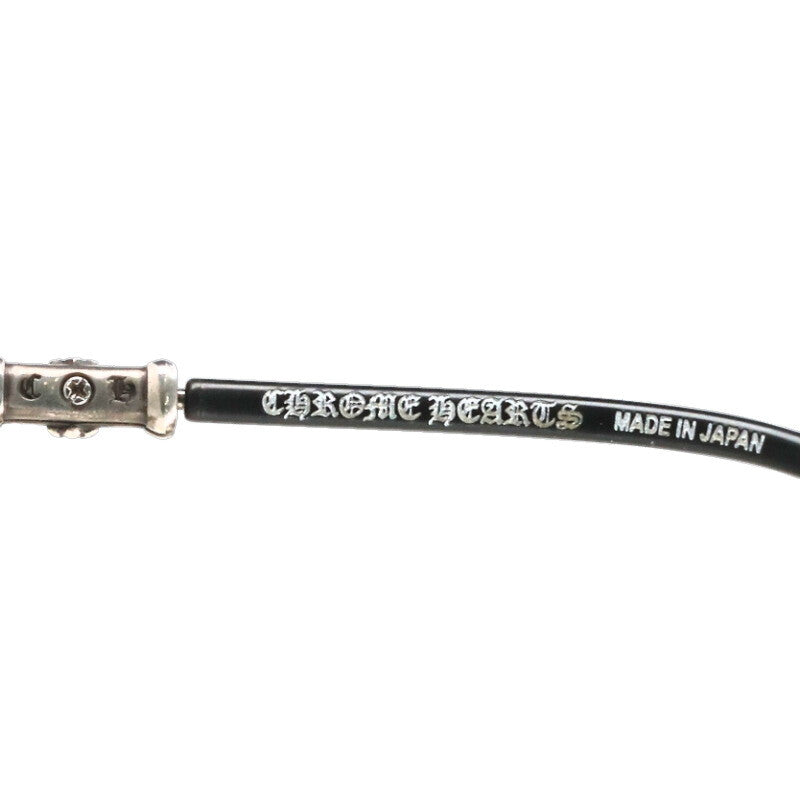 Chrome Hearts Floral Cross Temple Round Frame Size ONE SIZE