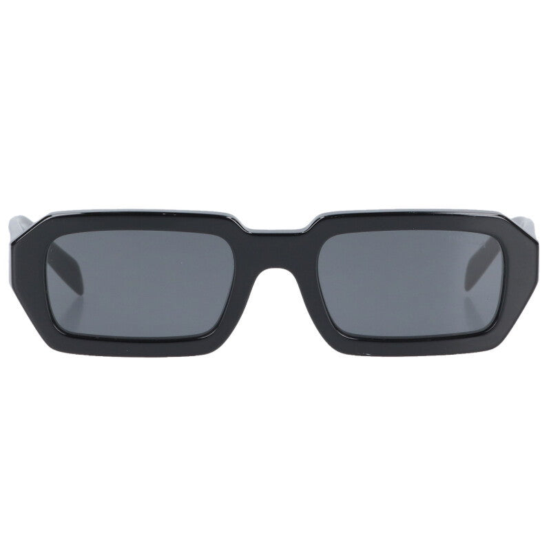 PRADA SPRA12 Square Frame Sunglasses Black Size ONE SIZE