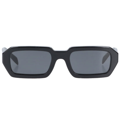PRADA SPRA12 Square Frame Sunglasses Black Size ONE SIZE