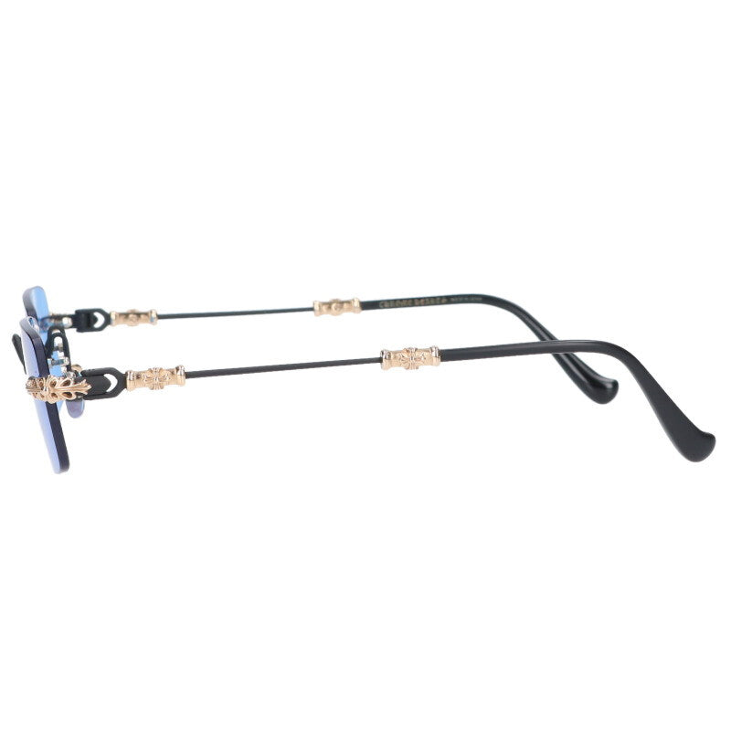 Chrome Hearts PILLS III Floral Temple Rimless Size ONE Multi