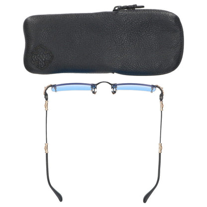 Chrome Hearts PILLS III Floral Temple Rimless Size ONE Multi