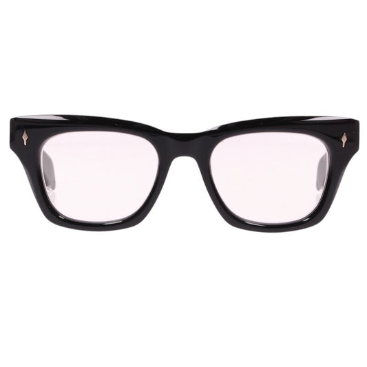 JACQUESMARIEMAGE Wood Temple Black Glasses Size 50