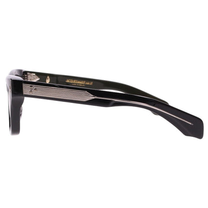 JACQUESMARIEMAGE Wood Temple Black Glasses Size 50