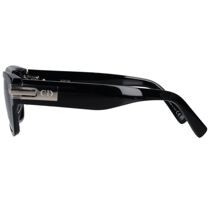 DIOR BLACKSUIT XL S2U Black Silver Sunglasses Size 52
