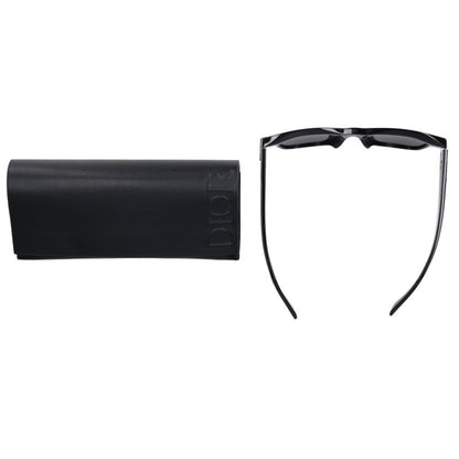 DIOR BLACKSUIT XL S2U Black Silver Sunglasses Size 52