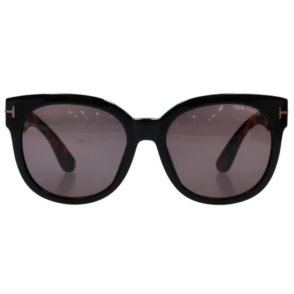 TOMFORD TF9352 Wellington Black Brown Sunglasses Size 55