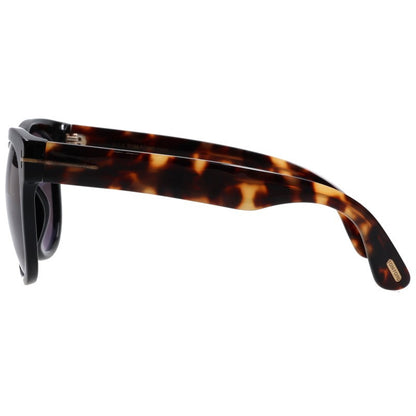 TOMFORD TF9352 Wellington Black Brown Sunglasses Size 55