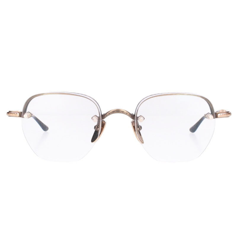 Chrome Hearts Side Cross Temple Half-Rim Size ONE SIZE
